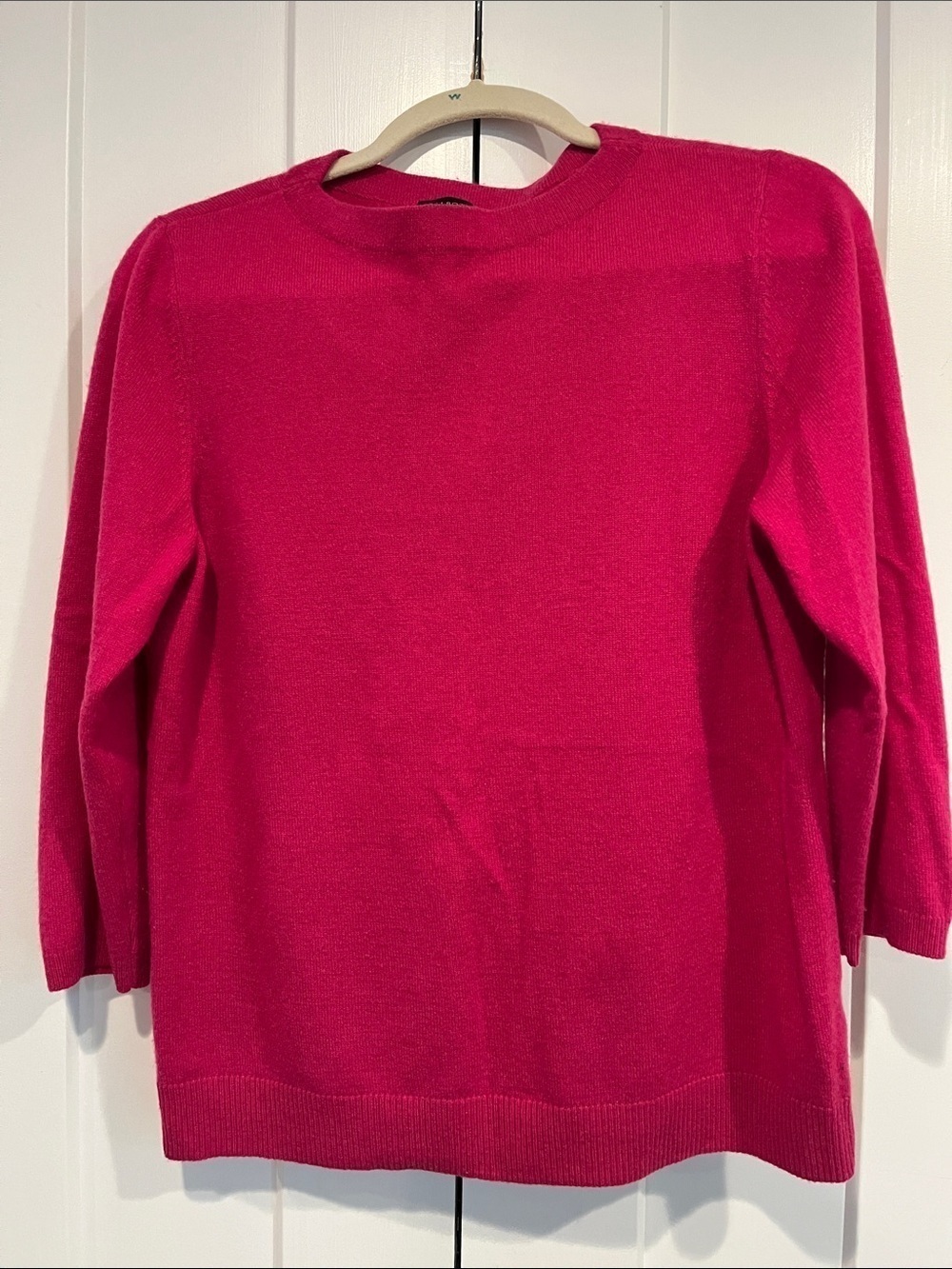 Talbots 100% Pure Cashmere 3/4 length sleeve women’s  Sweater large